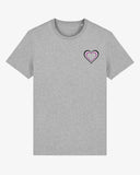 Asexual Small Heart T-shirt