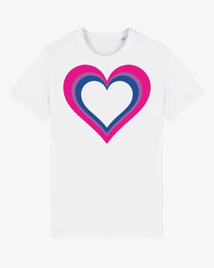Bisexual Heart T-Shirt