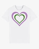 Genderqueer Heart T-shirt