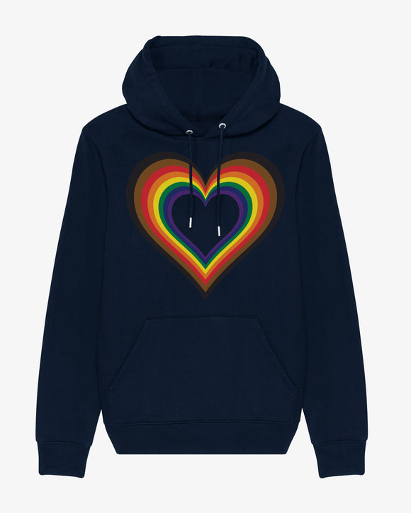 LGBTQIA+ Heart Hoodie
