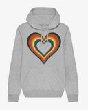LGBTQIA+ Heart Hoodie