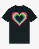 Pansexual Heart T-shirt