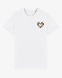 Straight Ally Small Heart T-Shirt